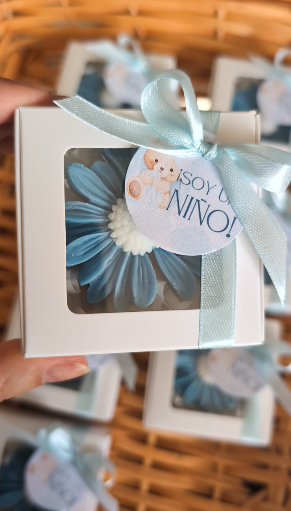 Jabón Flor Personalizado