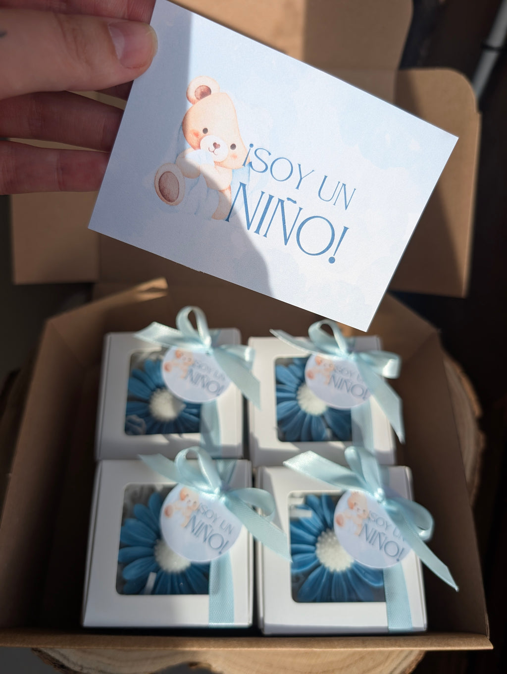 Jabón Flor Personalizado