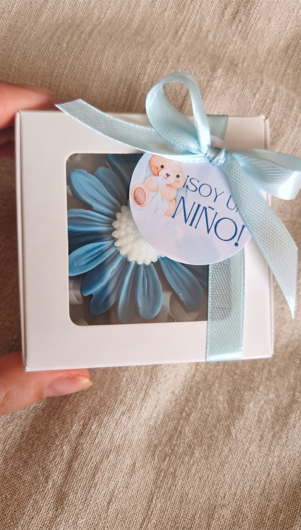 Jabón Flor Personalizado