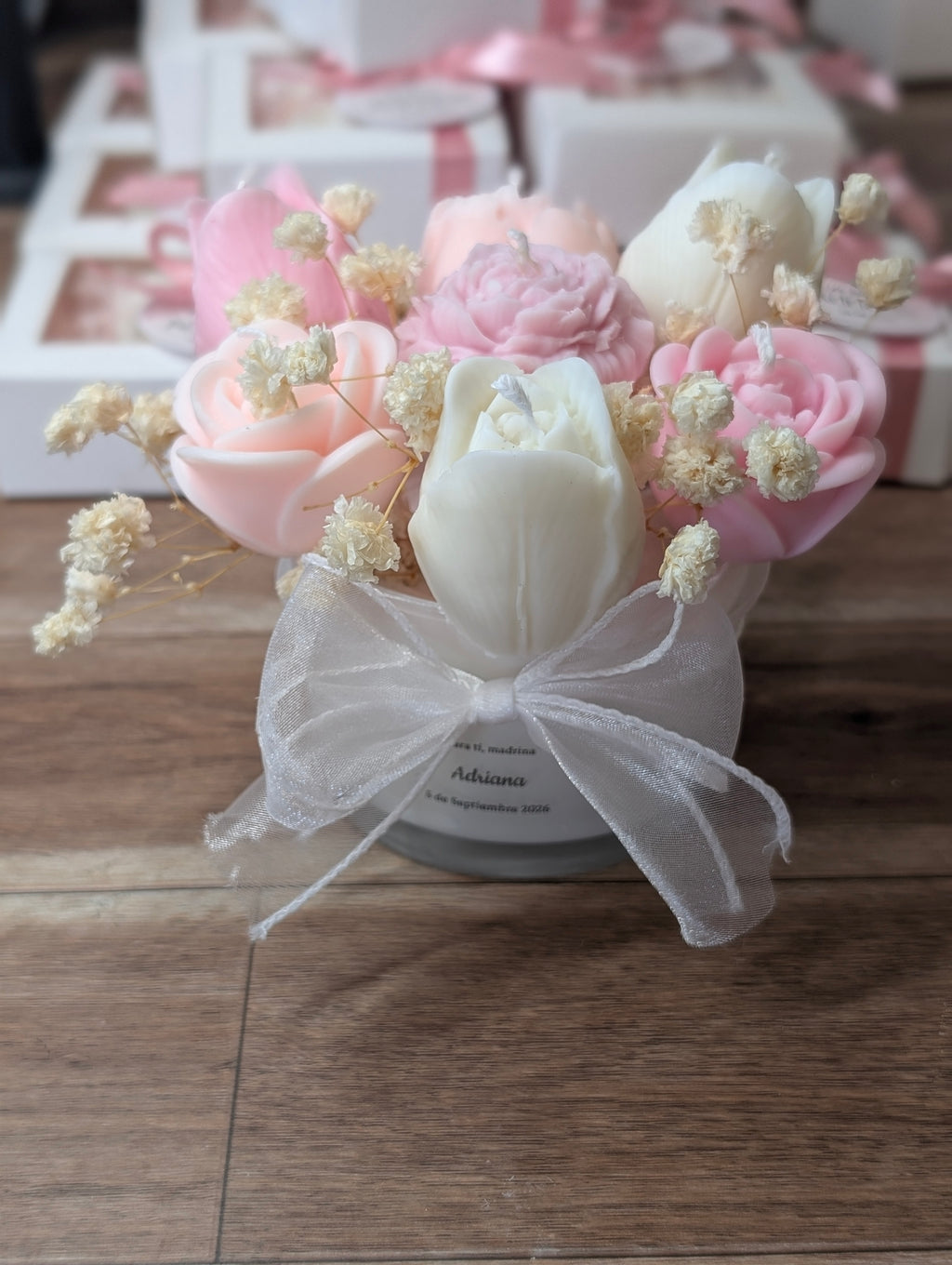 Bouquet Velas personalizado | Dolce Candela