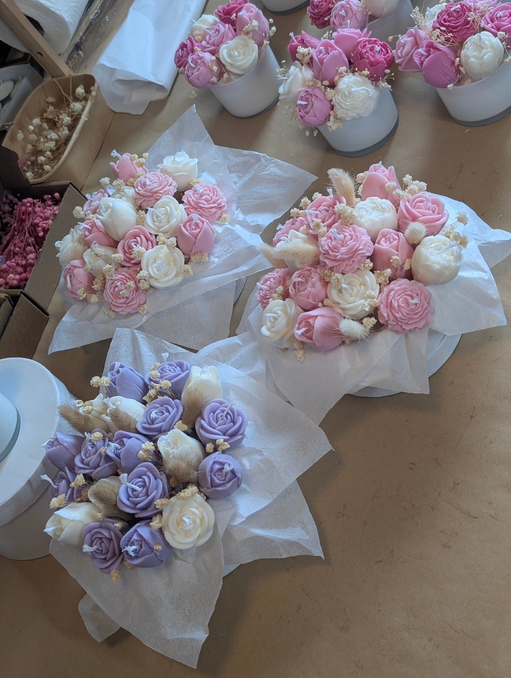 15-Kerzen-Bouquet - Dolce Candela Blumenstrauß
