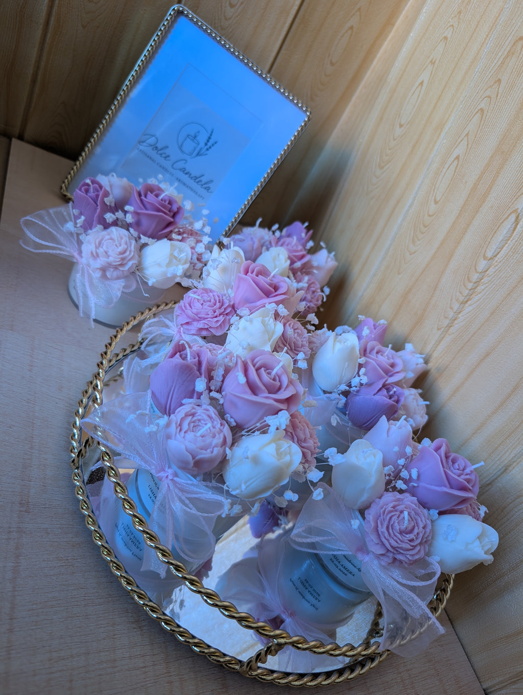 Bouquet Velas personalizado | Dolce Candela