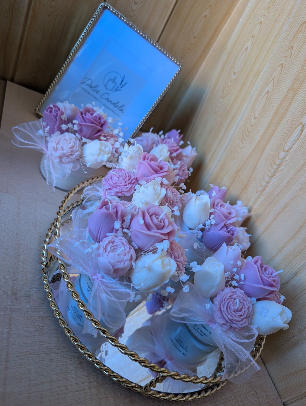 Bouquet Velas personalizado | Dolce Candela