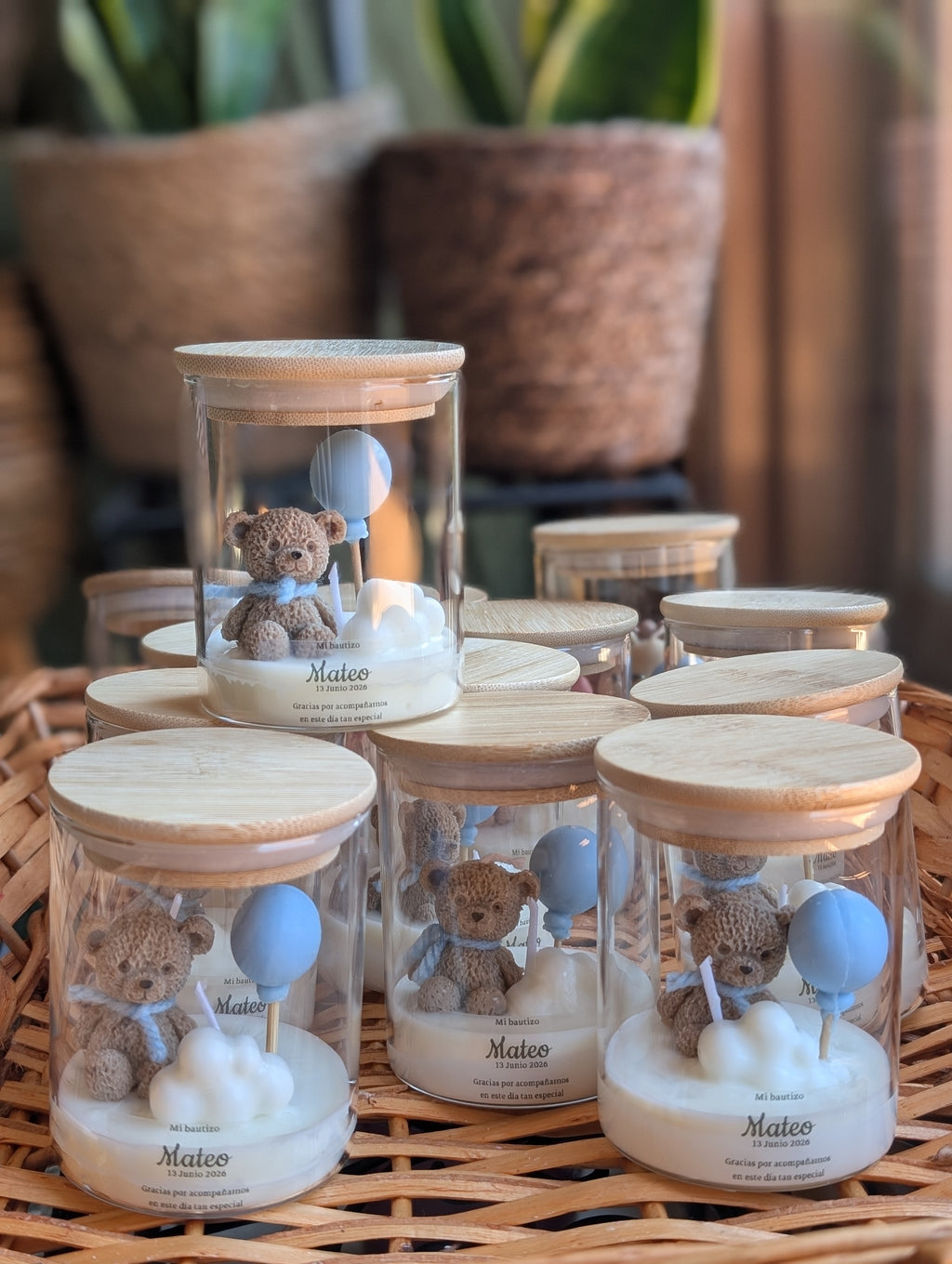 Candle - Crystal Bear