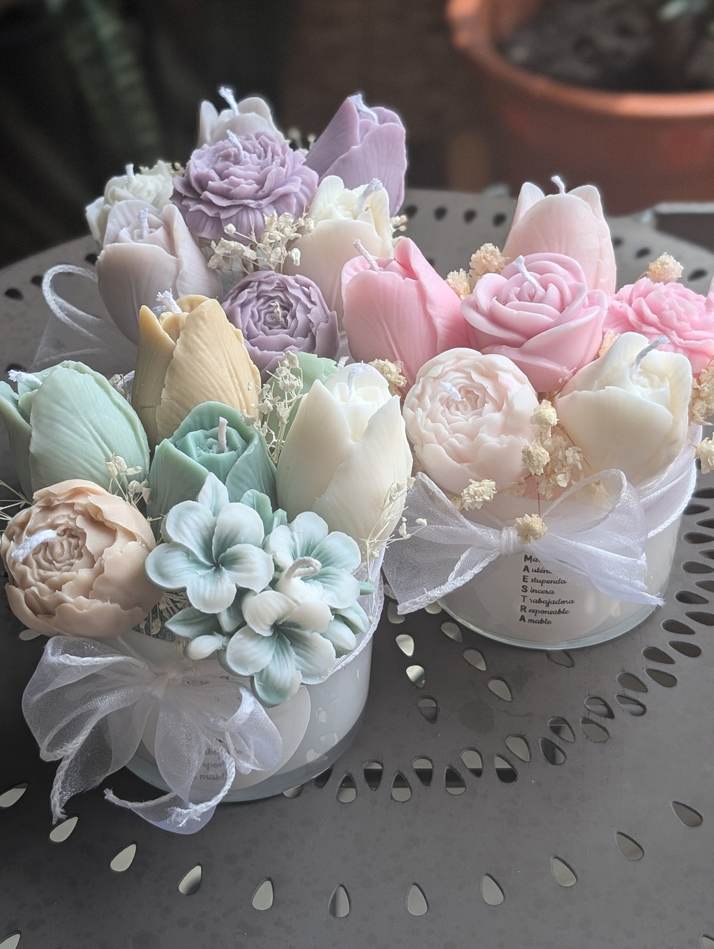 Bouquet Velas personalizado | Dolce Candela