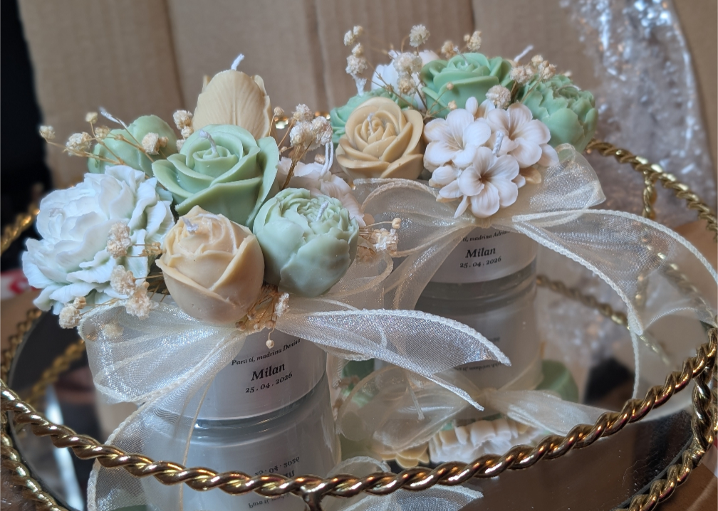 Bouquet Velas personalizado | Dolce Candela