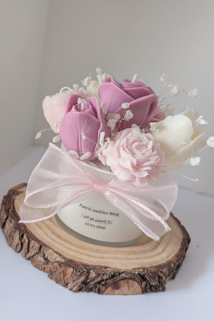 Bouquet Velas personalizado | Dolce Candela