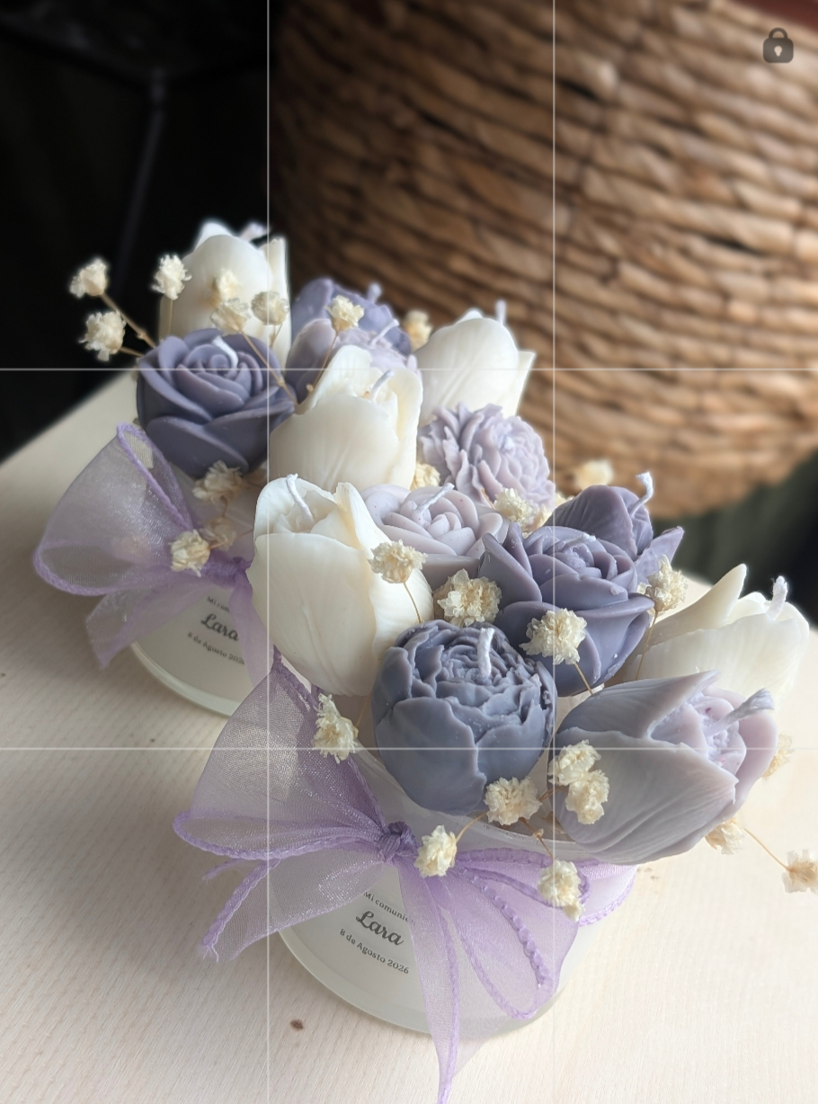 Bouquet Velas personalizado | Dolce Candela